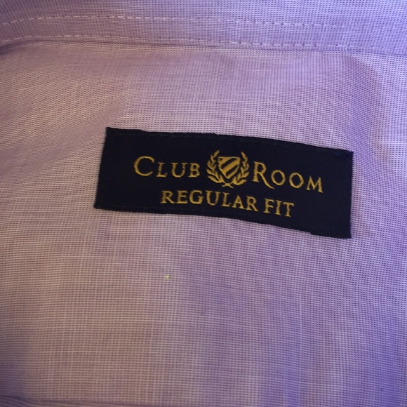 Club room regular fit long sleeve dress shirt. - Picture 2 of 3